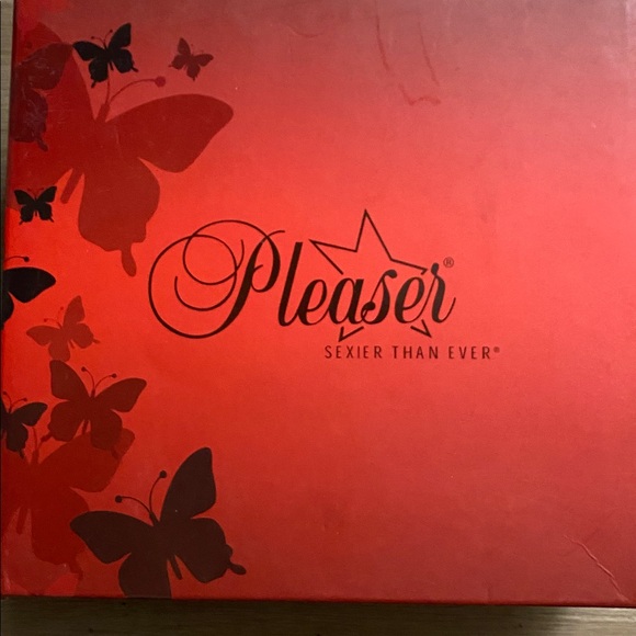 Pleaser Black and Silver Studded Platforms - Picture 12 of 12